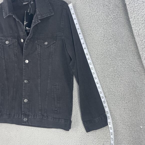 Y2K Chemistry Denim Jacket Mens Small Poetic Justice Tupac Hip Hop 90s Rap - Picture 6 of 15